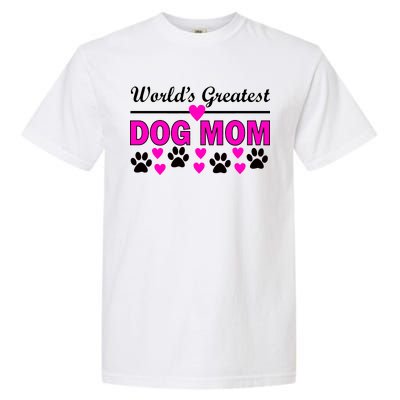 World's Greatest Dog Mom Garment-Dyed Heavyweight T-Shirt