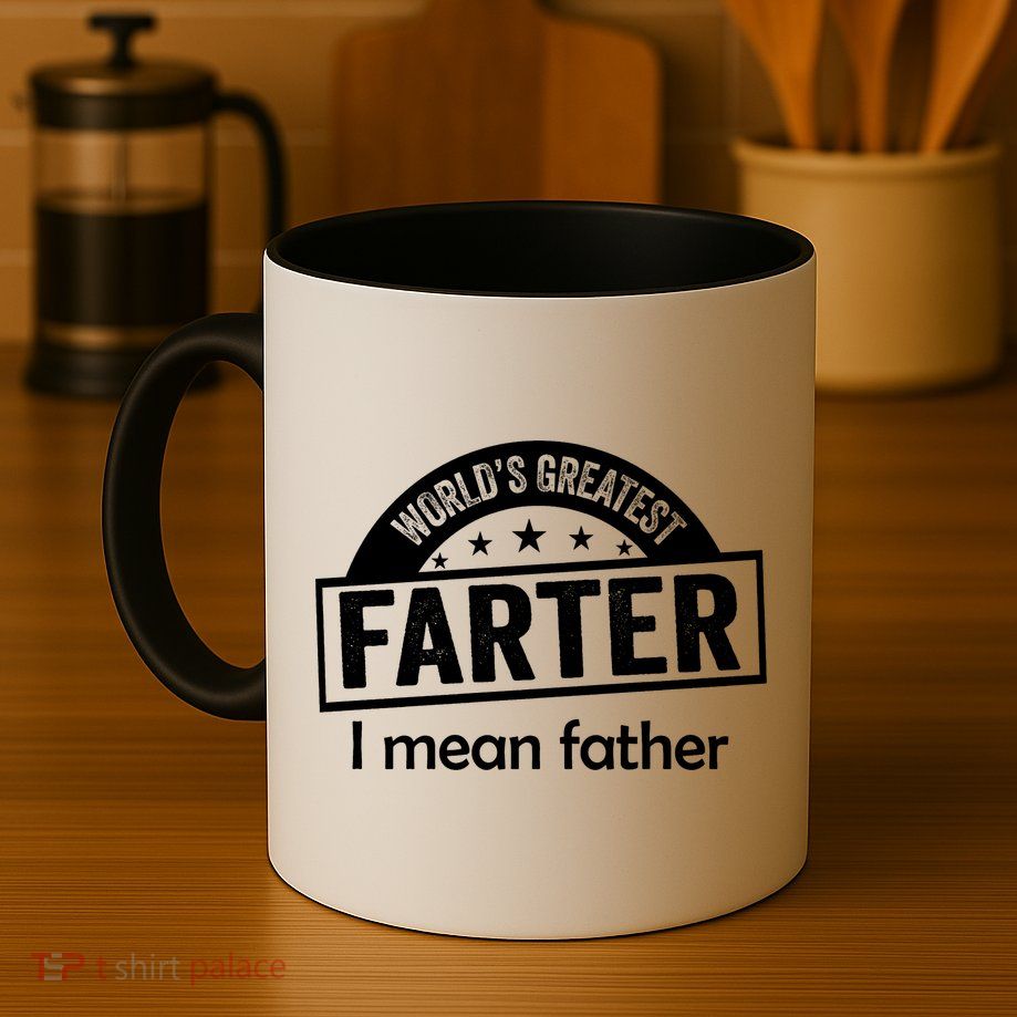Worlds Greatest Farter Funny Father Dad Coffee Mug