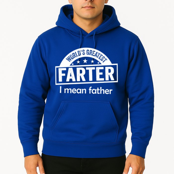 Worlds Greatest Farter Funny Father Dad Hoodie