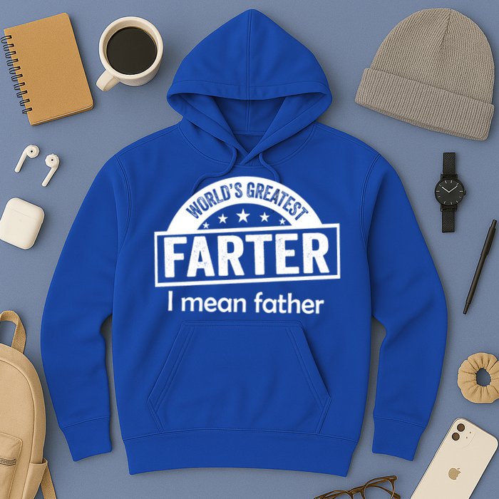 Worlds Greatest Farter Funny Father Dad Hoodie