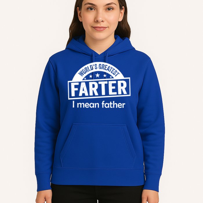 Worlds Greatest Farter Funny Father Dad Hoodie