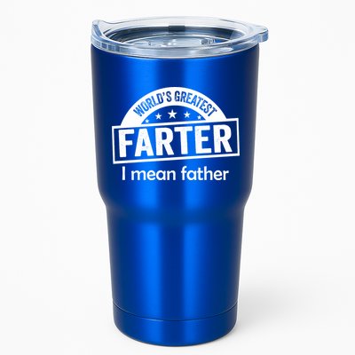 Worlds Greatest Farter Funny Father Dad Tumbler