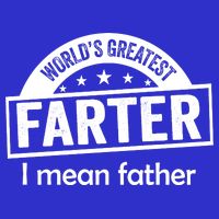 Worlds Greatest Farter Funny Father Dad Kids T-Shirt