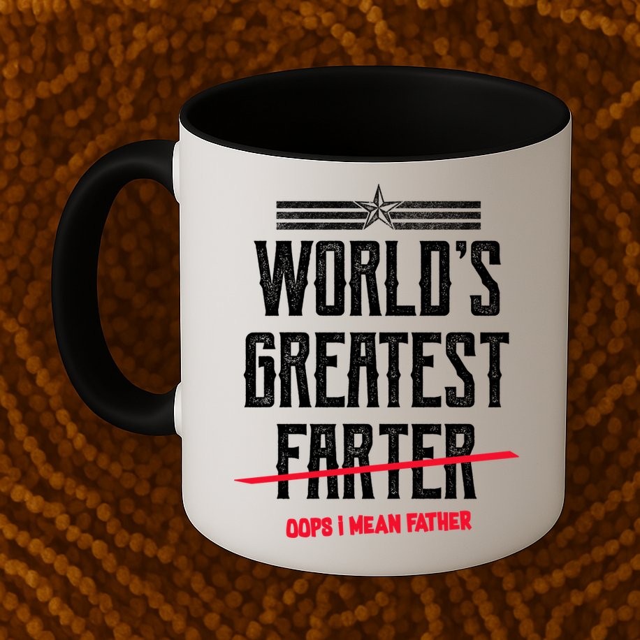 World's Greatest Farter Oops I Mean Father Mug