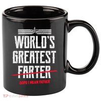 World's Greatest Farter Oops I Mean Father 11oz C Handle Ceramic Mug