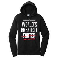 World's Greatest Farter Oops I Mean Father Women's Pullover Hoodie