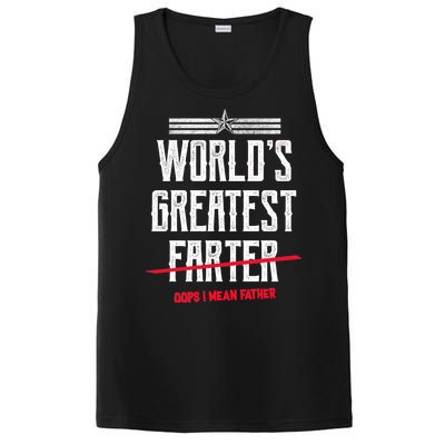 World's Greatest Farter Oops I Mean Father PosiCharge Competitor Tank