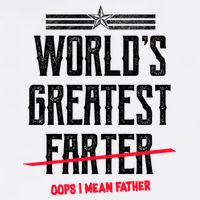 World's Greatest Farter Oops I Mean Father Garment-Dyed Sweatshirt