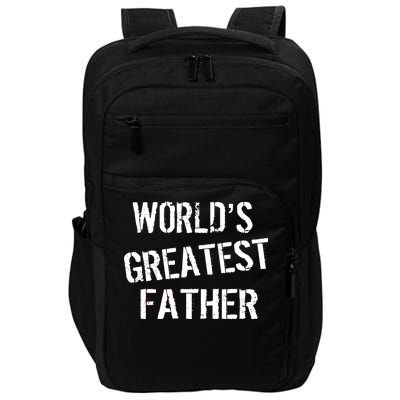 World's Greatest father Impact Tech Backpack