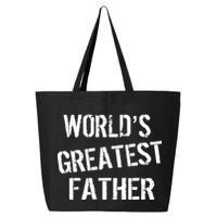 World's Greatest father 25L Jumbo Tote