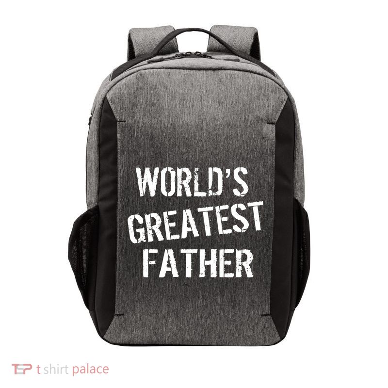 World's Greatest father Vector Backpack