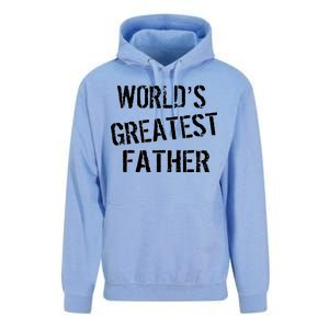 World's Greatest father Unisex Surf Hoodie