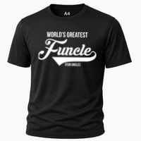 World's Greatest Funcle Fun Uncle Cooling Performance Crew T-Shirt