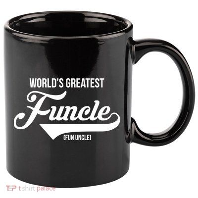 World's Greatest Funcle Fun Uncle 11oz C Handle Ceramic Mug