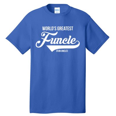 World's Greatest Funcle Fun Uncle Tall T-Shirt