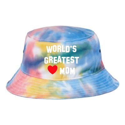 World's Greatest Mom Tie Dye Newport Bucket Hat