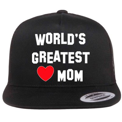 World's Greatest Mom Flatbill Hat