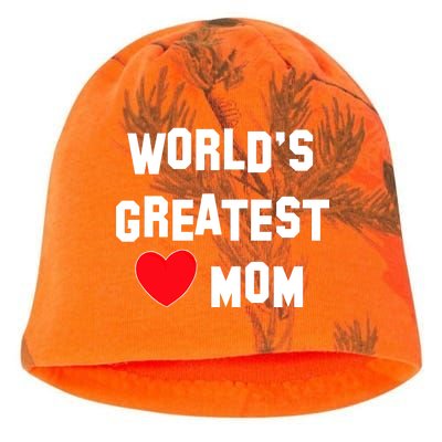 World's Greatest Mom Kati - Camo Knit Beanie