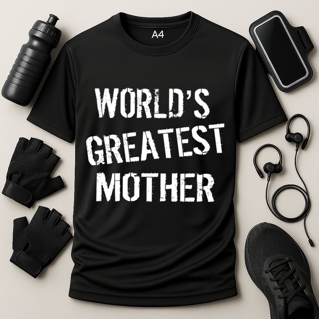 World's Greatest Mother Cooling Performance Crew T-Shirt