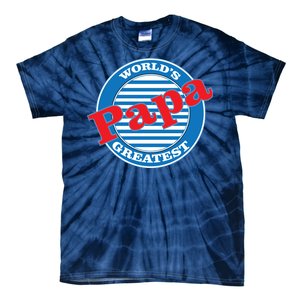 World's Greatest Papa Tie-Dye T-Shirt