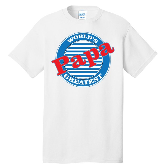 World's Greatest Papa Tall T-Shirt