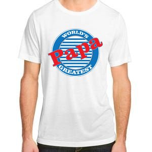 World's Greatest Papa Adult ChromaSoft Performance T-Shirt