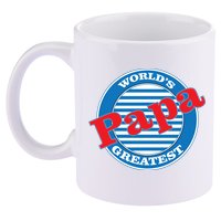 World's Greatest Papa 11oz C Handle Ceramic Mug