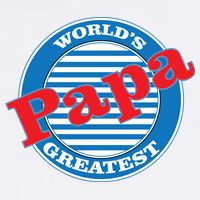 World's Greatest Papa 11oz C Handle Ceramic Mug