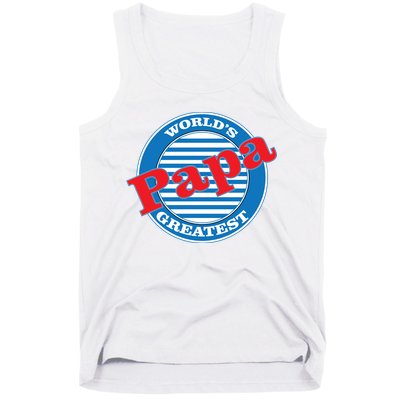 World's Greatest Papa Tank Top