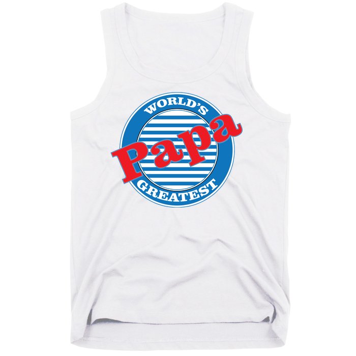 World's Greatest Papa Tank Top