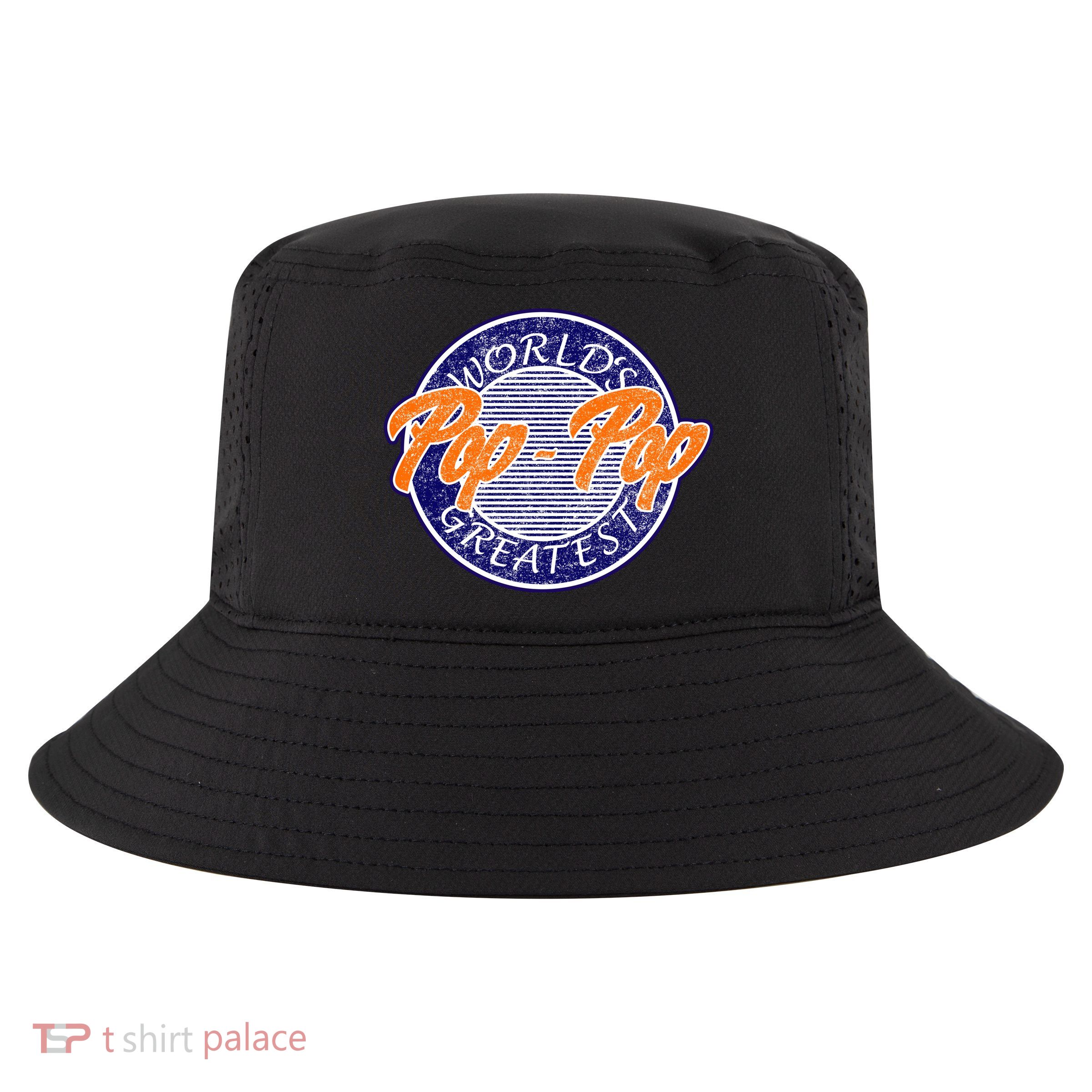 Worlds Greatest Pop-Pop Cool Comfort Performance Bucket Hat