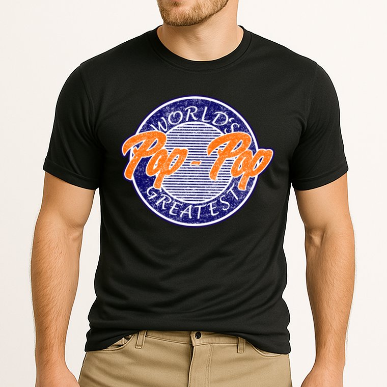 Worlds Greatest Pop-Pop Performance Shirt