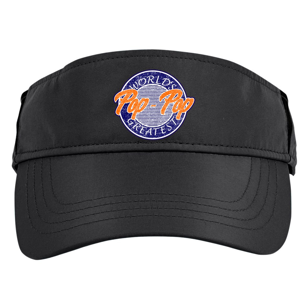 Worlds Greatest Pop-Pop Adult Drive Performance Visor