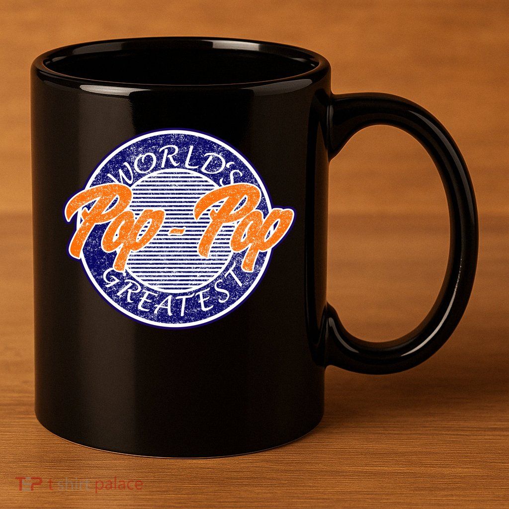 Worlds Greatest Pop-Pop 11oz C Handle Ceramic Mug