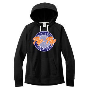 Worlds Greatest Pop-Pop Women's Fleece Hoodie