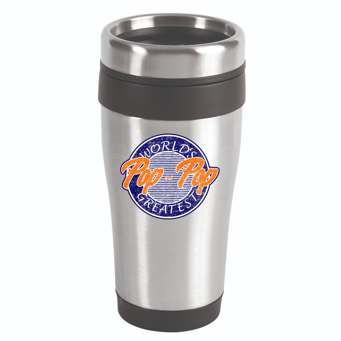 Worlds Greatest Pop-Pop 16oz Travel Tumbler