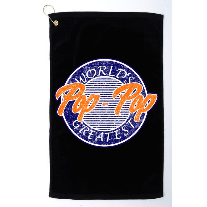 Worlds Greatest Pop-Pop Golf Towel