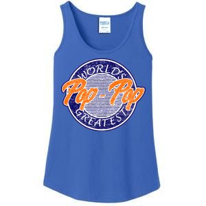 Worlds Greatest Pop-Pop Ladies Essential Tank