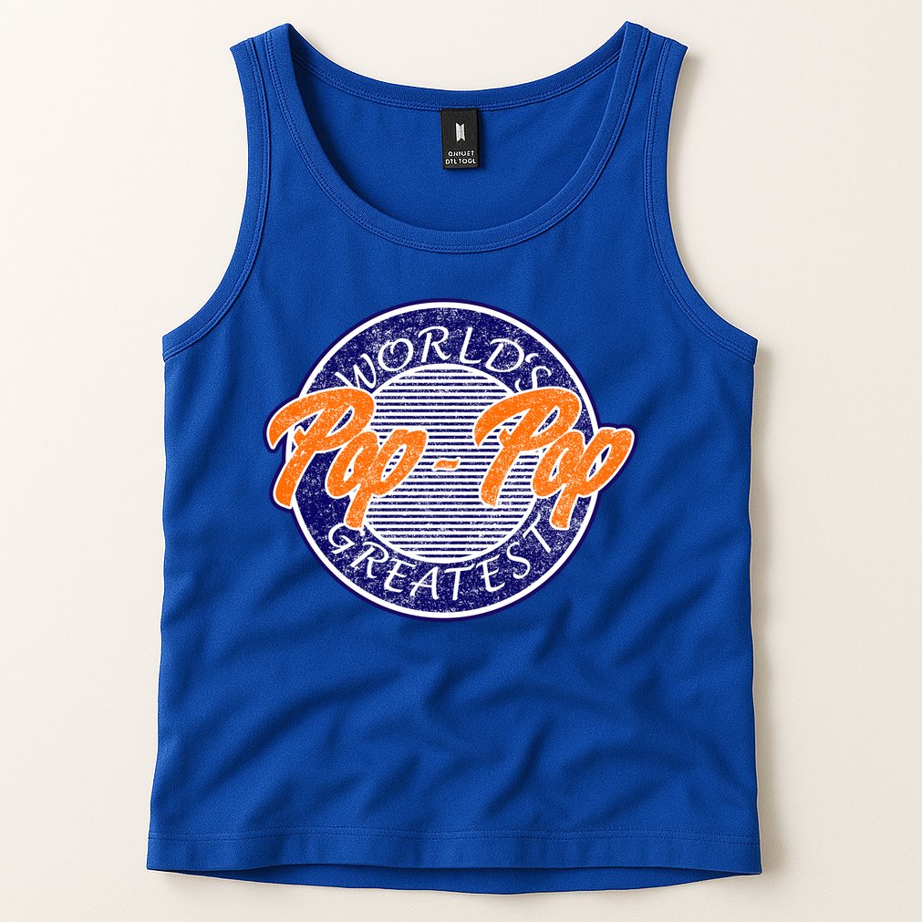 Worlds Greatest Pop-Pop Tank Top