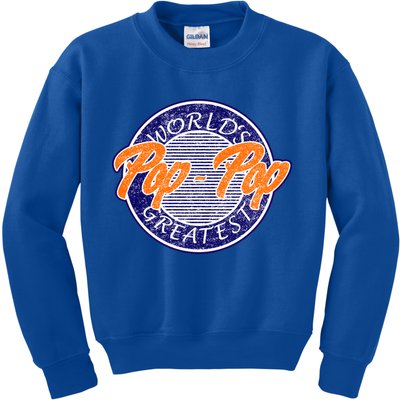 Worlds Greatest Pop-Pop Kids Sweatshirt