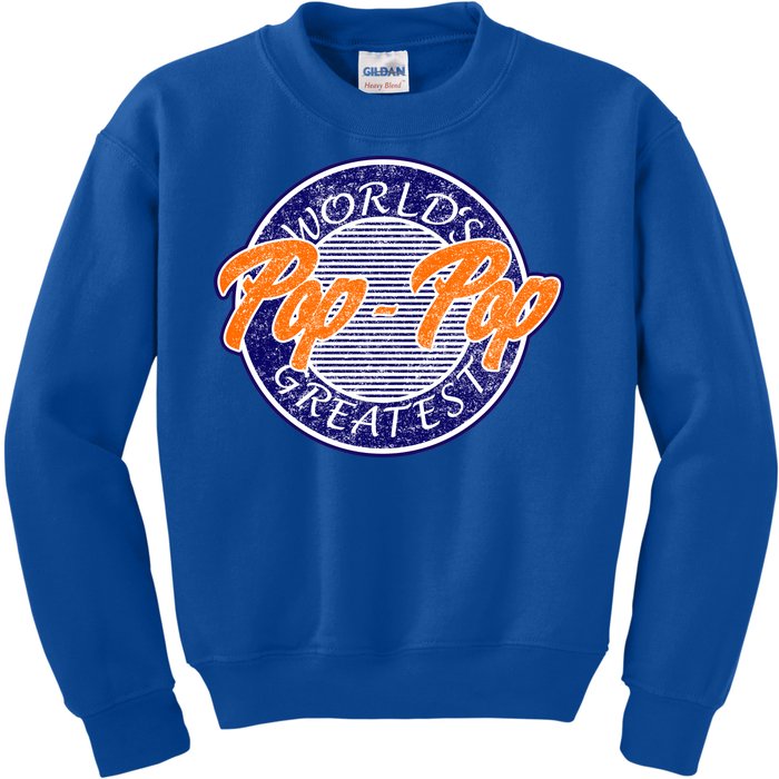 Worlds Greatest Pop-Pop Kids Sweatshirt