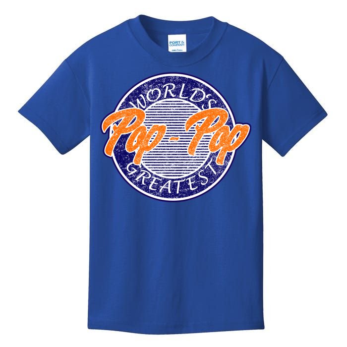 Worlds Greatest Pop-Pop Kids T-Shirt