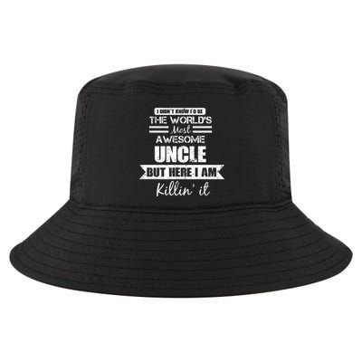 World's Most Awesome Uncle Cool Comfort Performance Bucket Hat