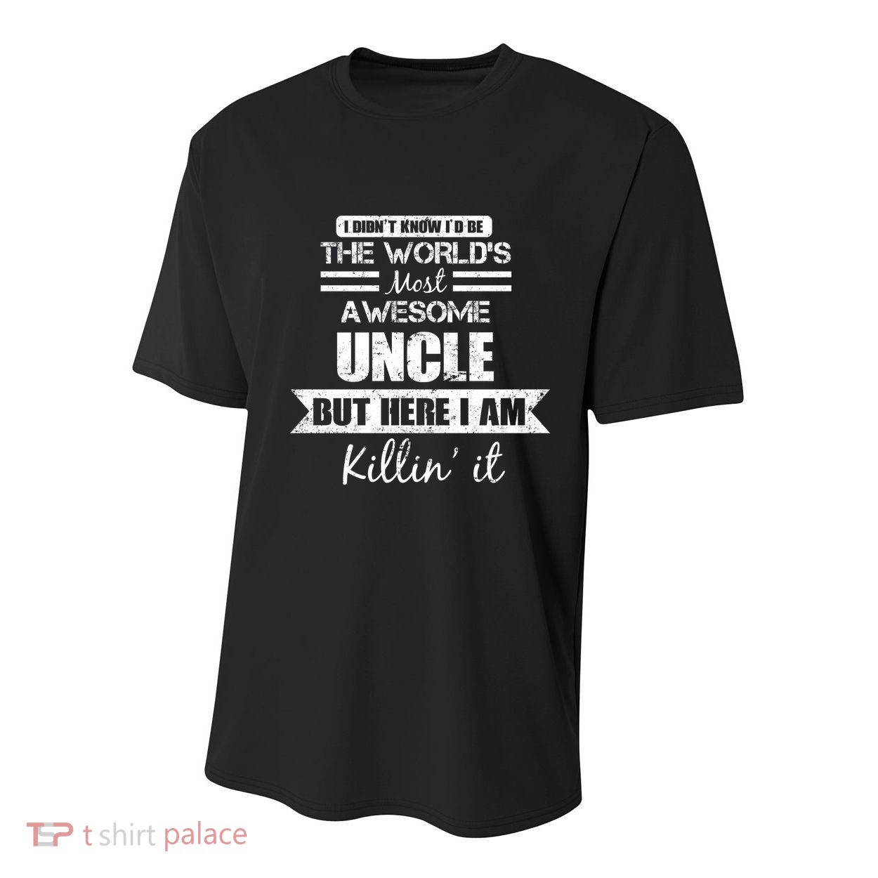 World's Most Awesome Uncle Youth Performance Sprint T-Shirt