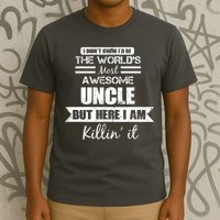 World's Most Awesome Uncle T-Shirt