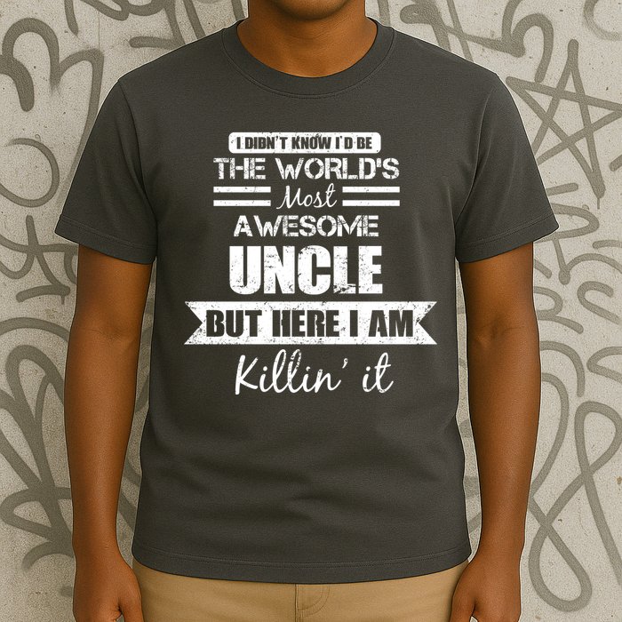 World's Most Awesome Uncle T-Shirt