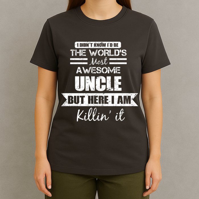 World's Most Awesome Uncle T-Shirt