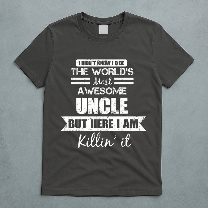World's Most Awesome Uncle T-Shirt