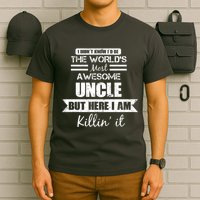 World's Most Awesome Uncle T-Shirt