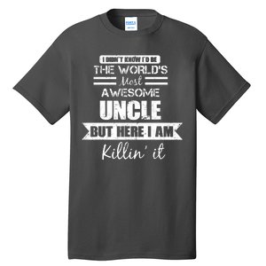 World's Most Awesome Uncle Tall T-Shirt